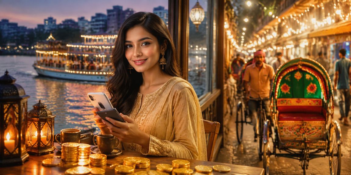 ঢাকায় ঈদ উৎসবে মোবাইলে বেটিং প্ল্যাটফর্ম ব্যবহার করছেন একজন ব্যবহারকারী